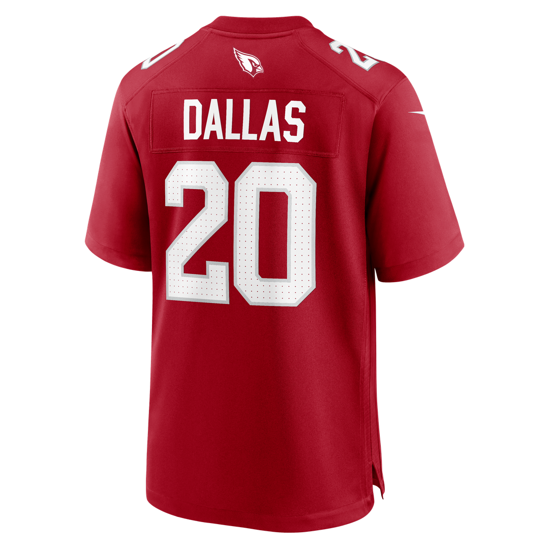 Arizona Cardinals DeeJay Dallas Cardinal Team Game Jersey | NFL Football Jersey