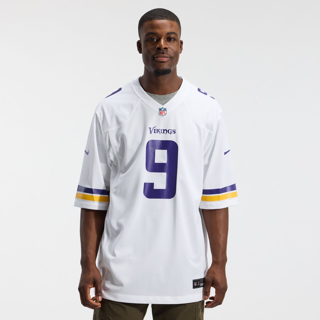 Minnesota Vikings J.J. McCarthy White Game Jersey | NFL Football Jersey