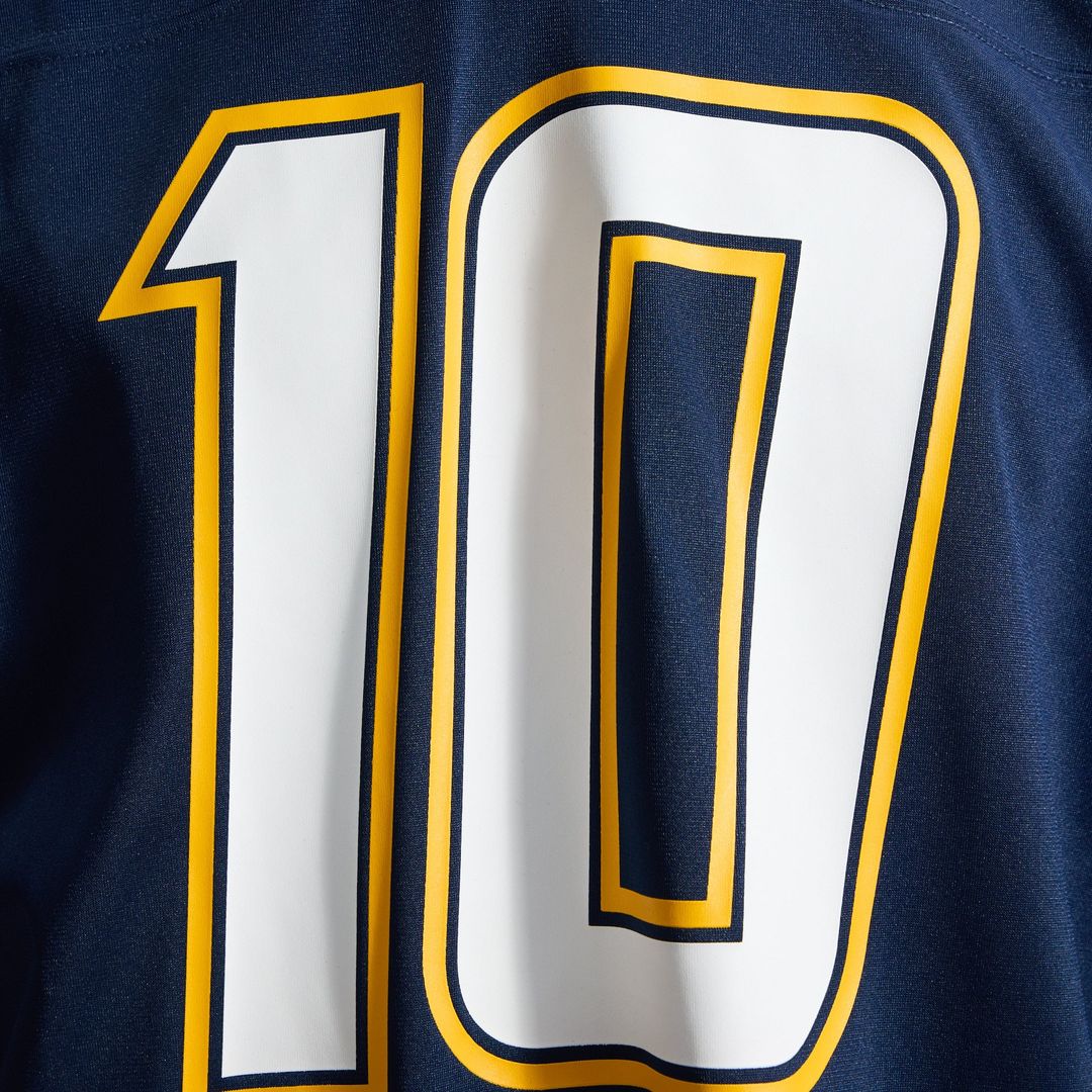 Los Angeles Chargers Justin Herbert Powder Blue Player Game Jersey | NFL Football Jersey