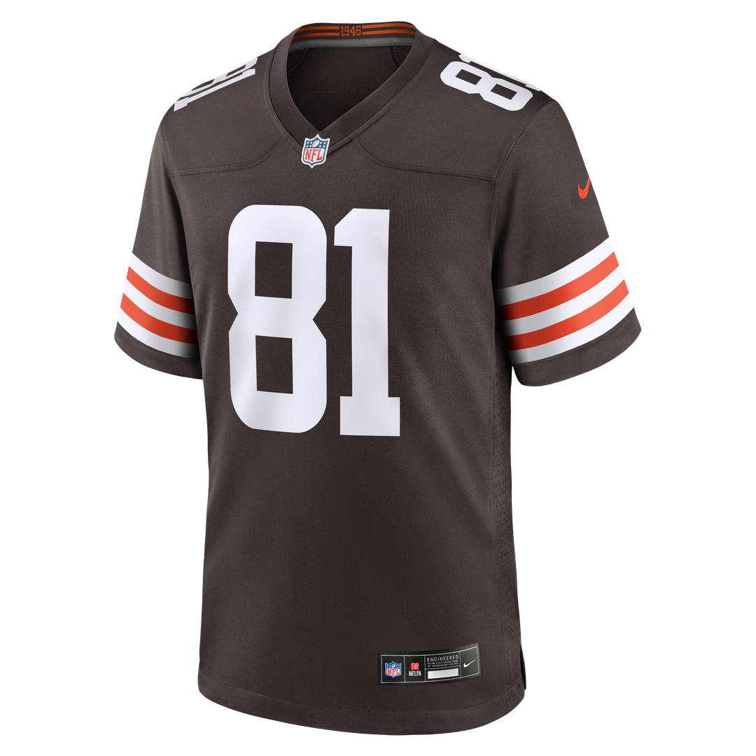 Cleveland Browns Luke Floriea Brown Team Game Jersey | NFL Football Jersey