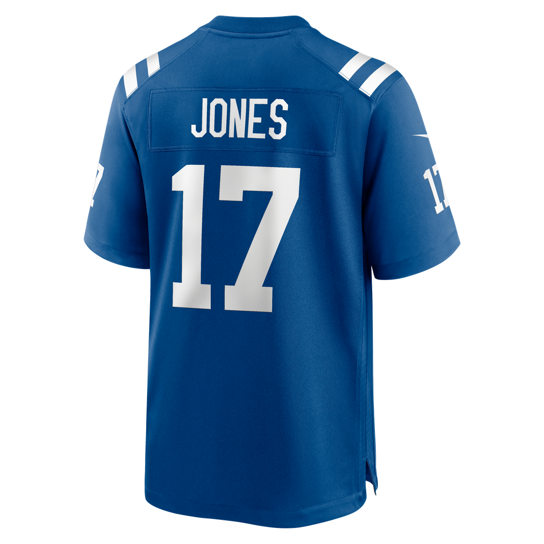Indianapolis Colts Daniel Jones White Game Jersey | NFL Football Jersey