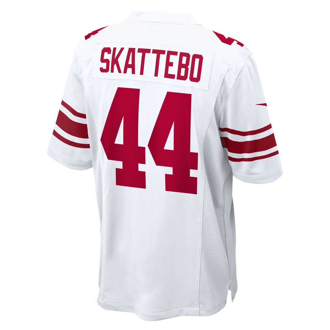 New York Giants Cam Skattebo White Game Jersey | NFL Football Jersey