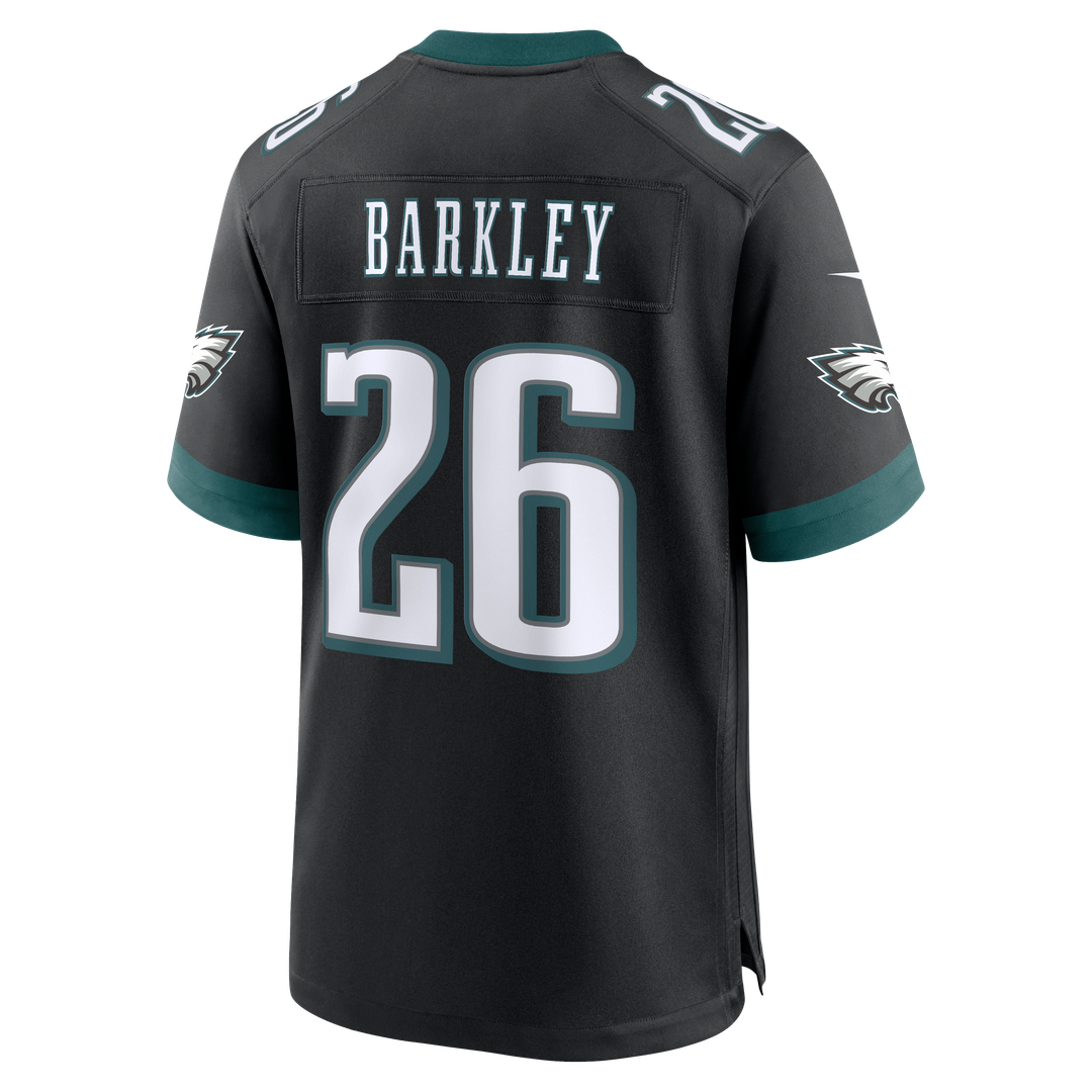 Philadelphia Eagles Saquon Barkley White Game Jersey | NFL Football Jersey