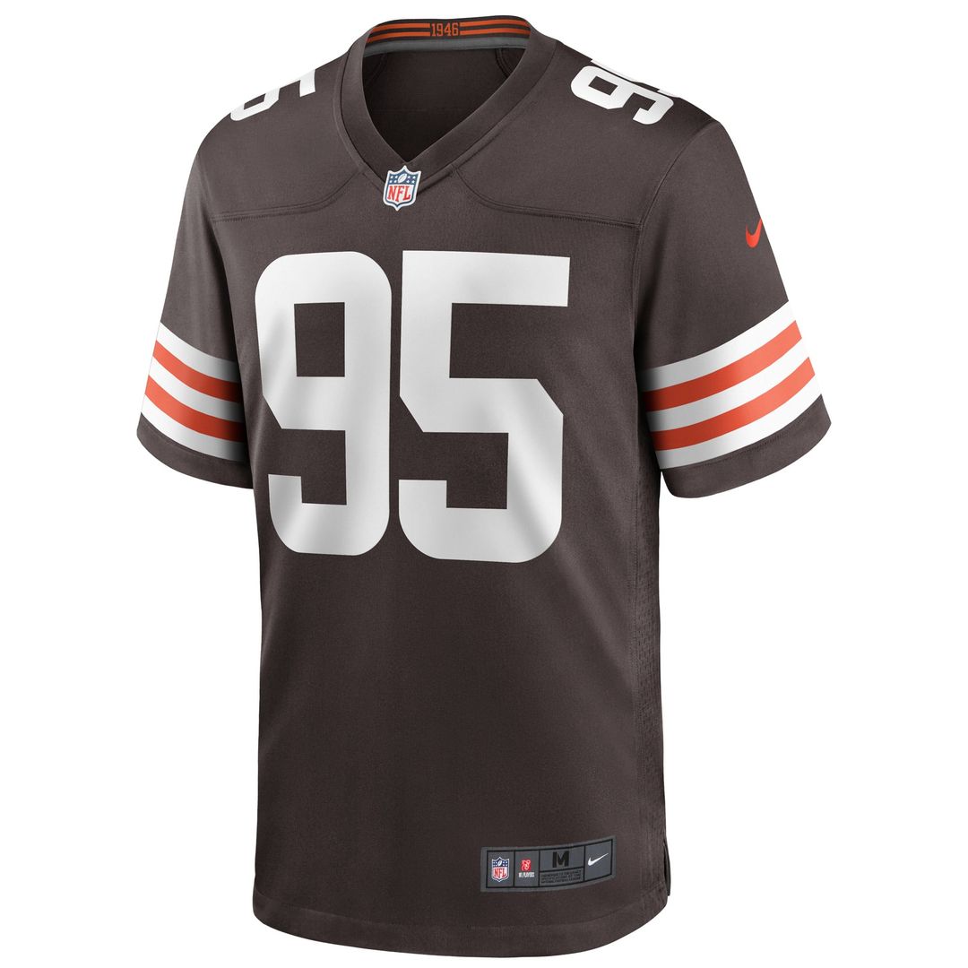 Cleveland Browns Myles Garrett Brown Player Game Jersey | NFL Football Jersey