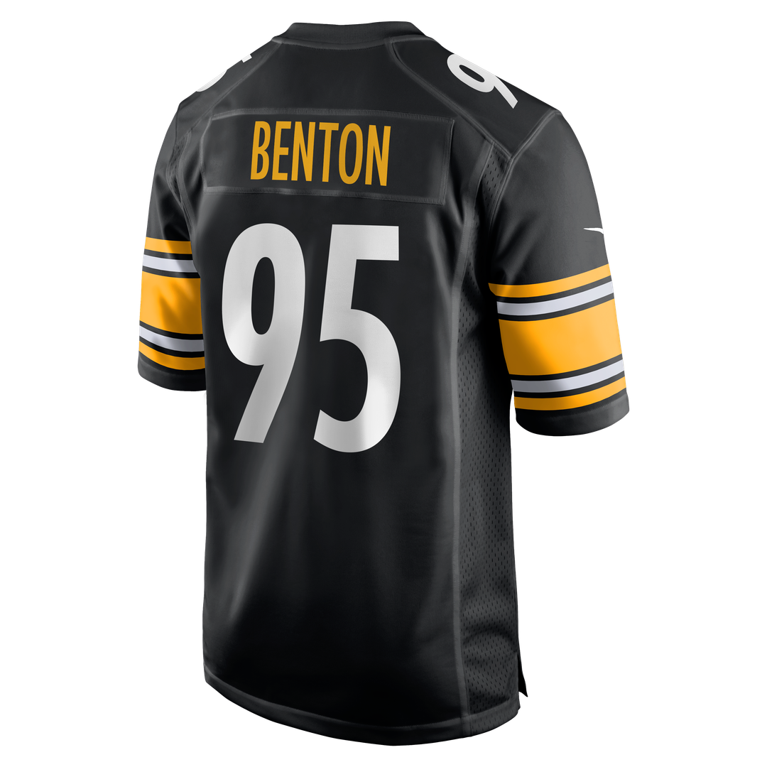 Pittsburgh Steelers Keeanu Benton Black Team Game Jersey | NFL Football Jersey