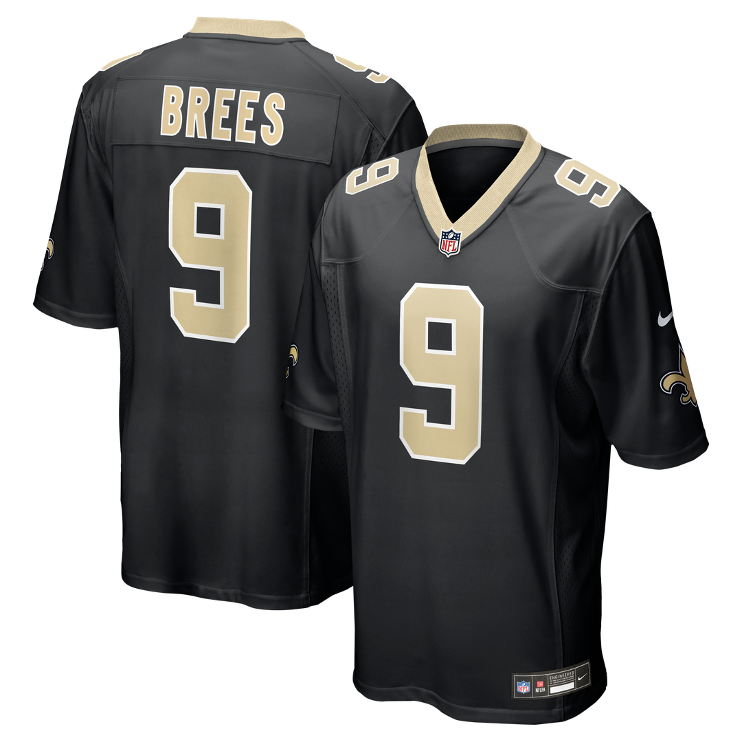 New Orleans Saints Drew Brees White Game Jersey | NFL Football Jersey