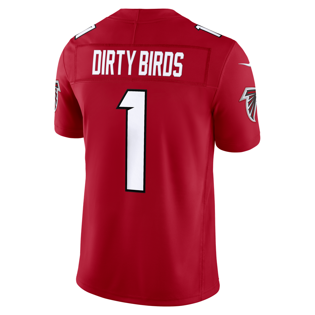 Atlanta Falcons Dirty Birds Red Team Vapor F.U.S.E. Stitched Limited Jersey | NFL Football Jersey