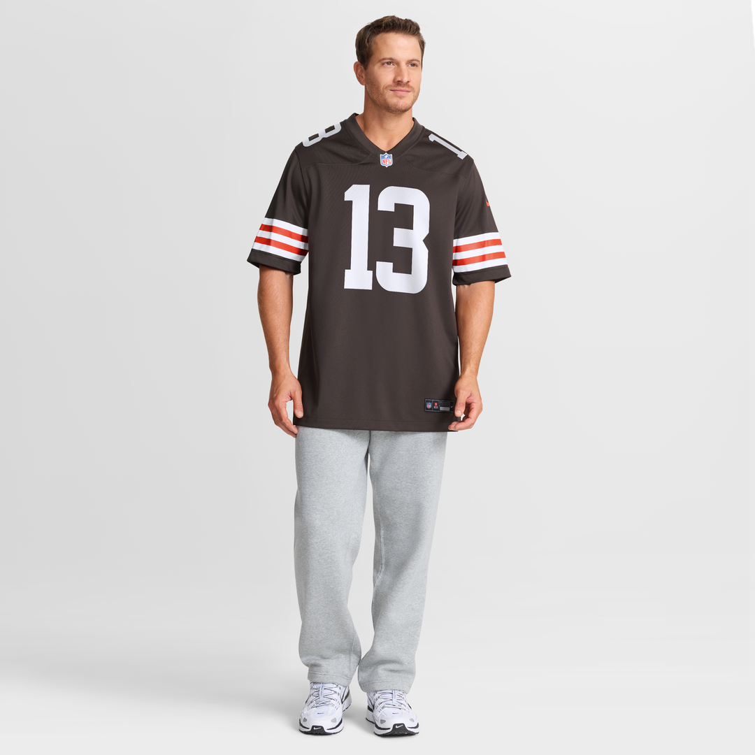 Cleveland Browns Corey Bojorquez Brown Game Jersey | NFL Football Jersey