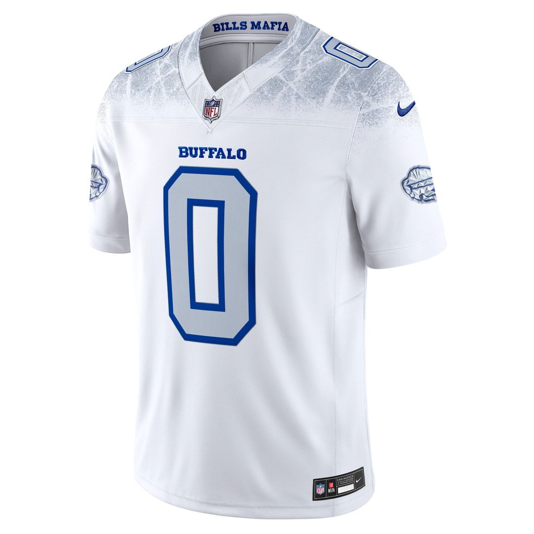 Buffalo Bills Keon Coleman White Rivalries Collection Stitched Limited Jersey | NFL Football Jersey