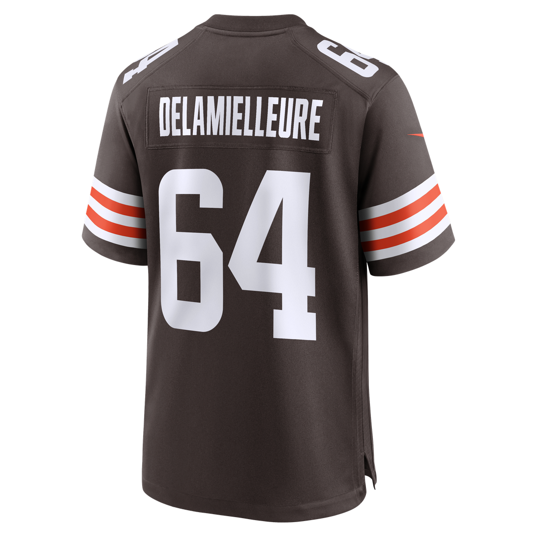 Cleveland Browns Joe DeLamielleure Brown Game Retired Player Jersey | NFL Football Jersey