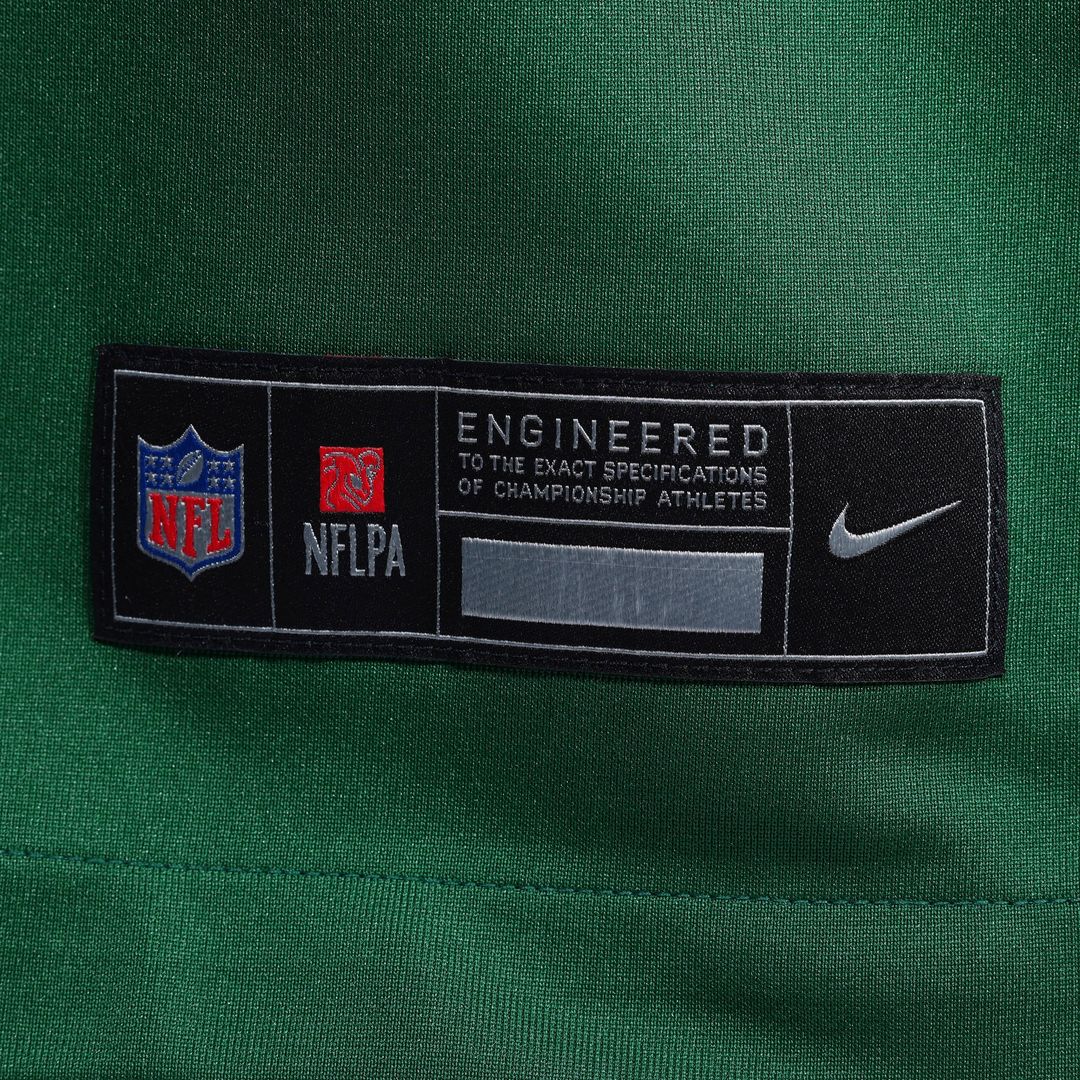 New York Jets David Bailey Green Team Game Jersey | NFL Football Jersey