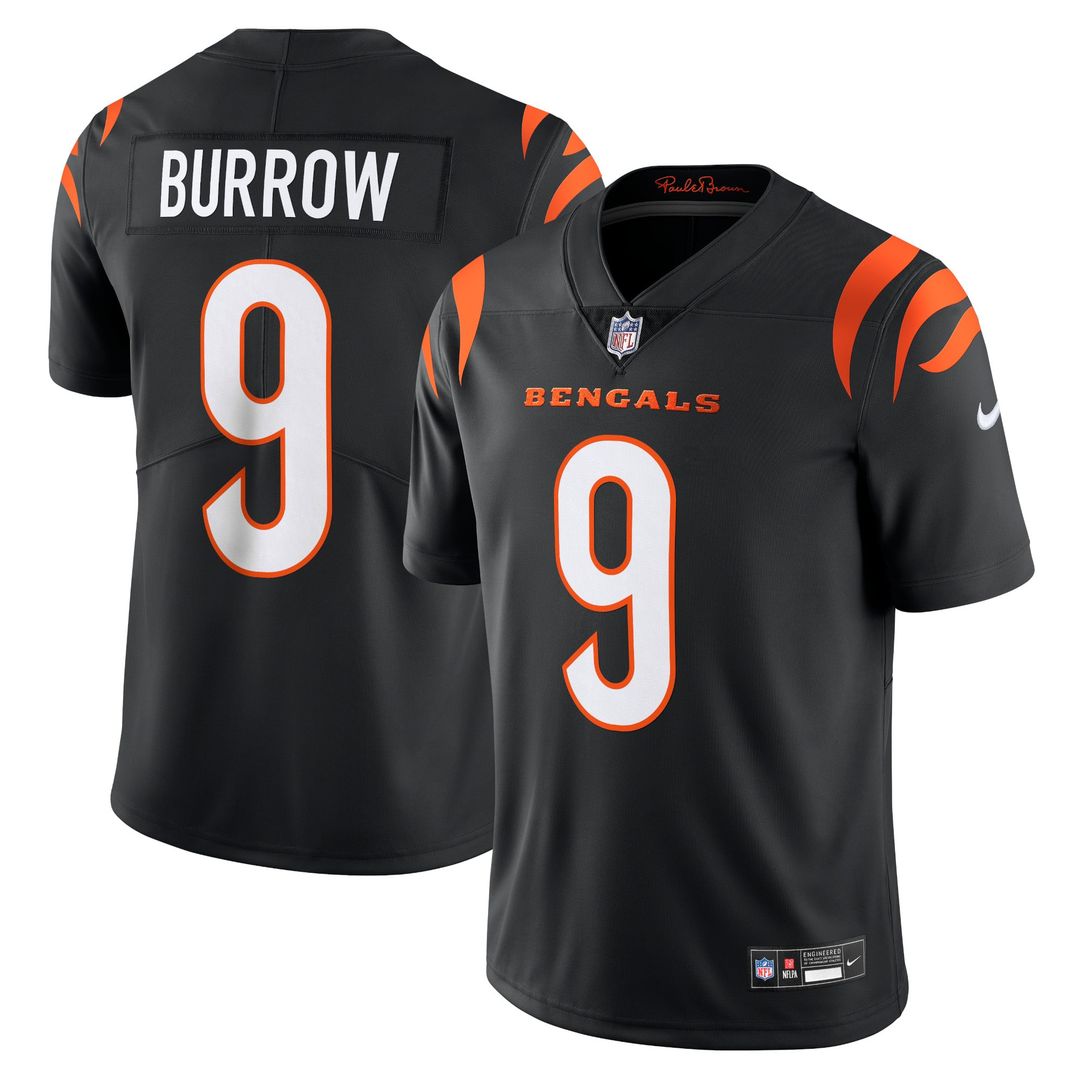 Cincinnati Bengals Joe Burrow White Vapor Untouchable Limited Jersey | NFL Football Jersey