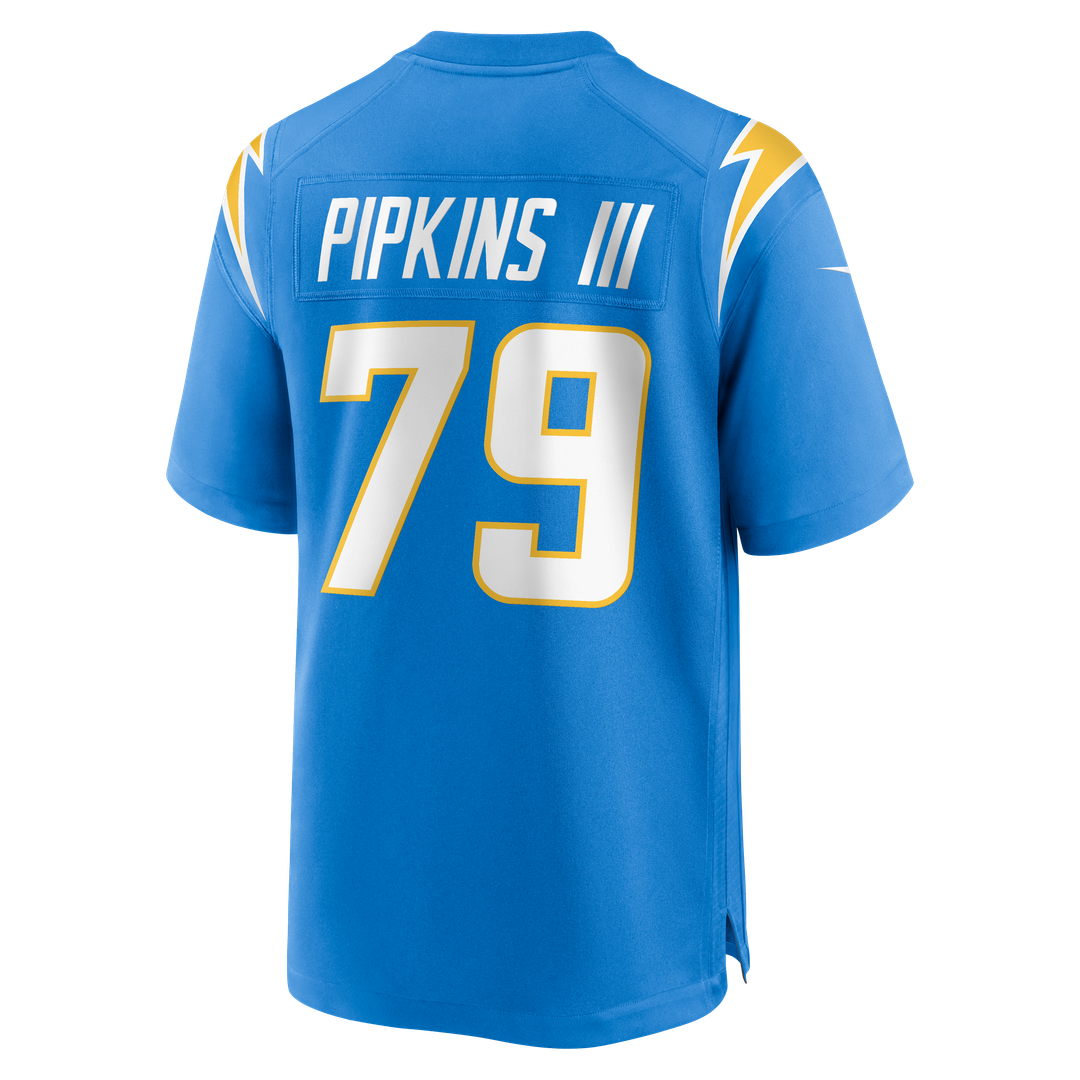 Los Angeles Chargers Trey Pipkins III Powder Blue Game Jersey | NFL Football Jersey