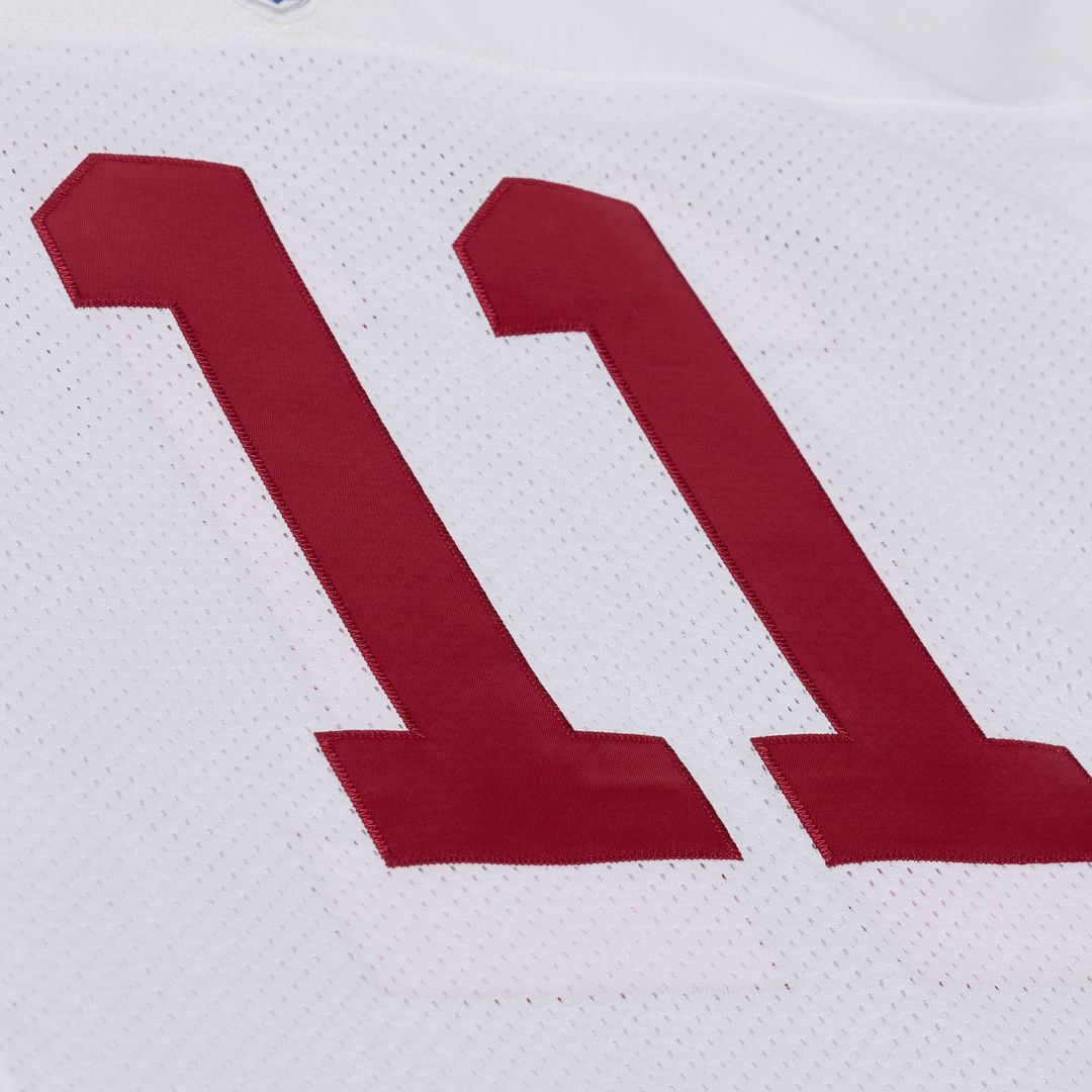 Arizona Cardinals Larry Fitzgerald White 2004 Authentic Throwback Jersey | NFL Football Jersey