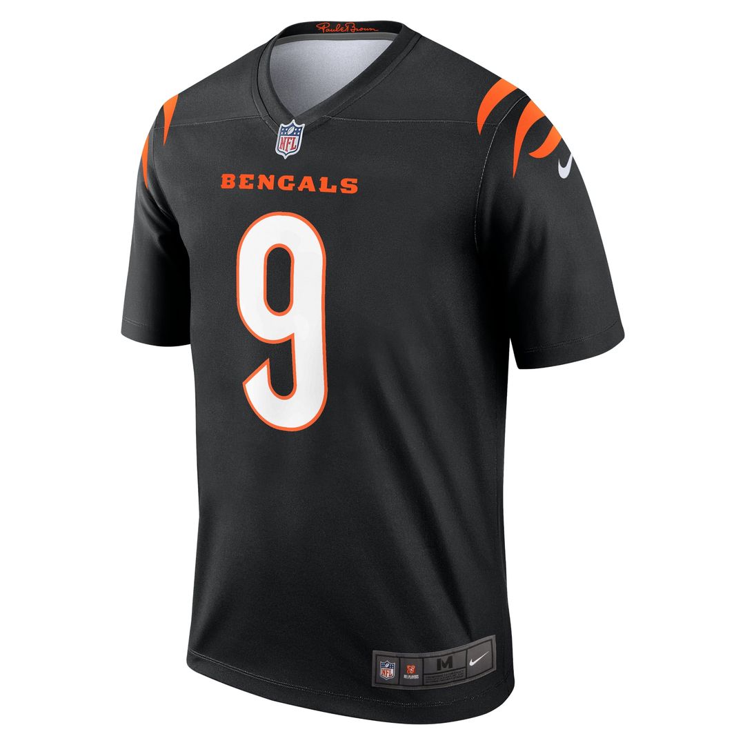 Cincinnati Bengals Joe Burrow Black Legend Player Performance Top