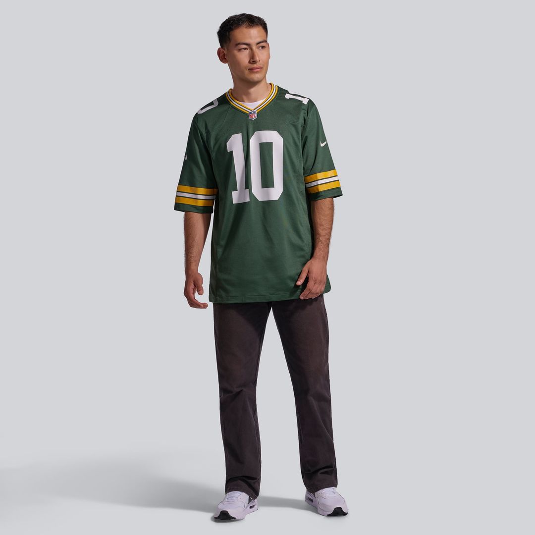 Green Bay Packers Love Green Player Game Jersey | NFL Football Jersey