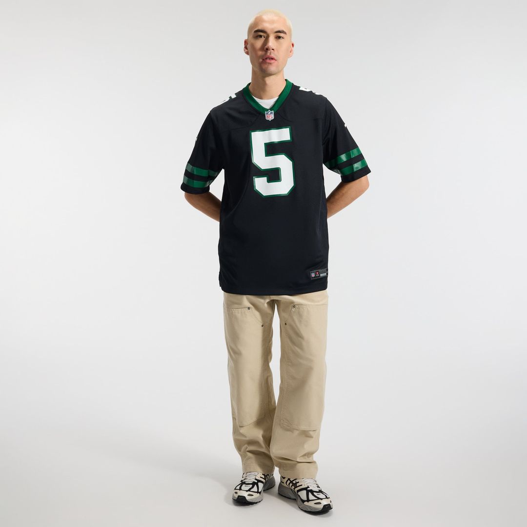 New York Jets Garrett Wilson Legacy White Game Jersey | NFL Football Jersey