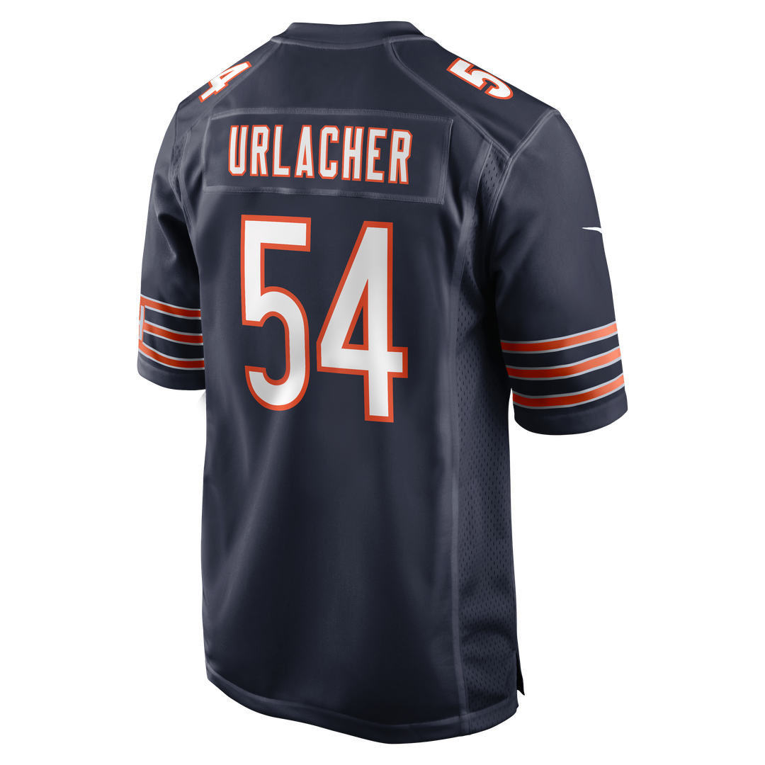 Chicago Bears Brian Urlacher White Retired Player Game Jersey | NFL Football Jersey
