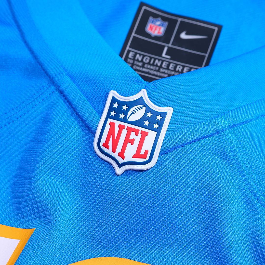 Los Angeles Chargers Trey Pipkins III Powder Blue Game Jersey | NFL Football Jersey