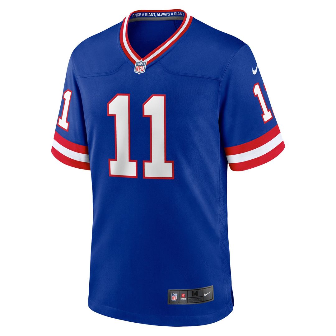 New York Giants Phil Simms Royal Retired Player Alternate Game Jersey | NFL Football Jersey