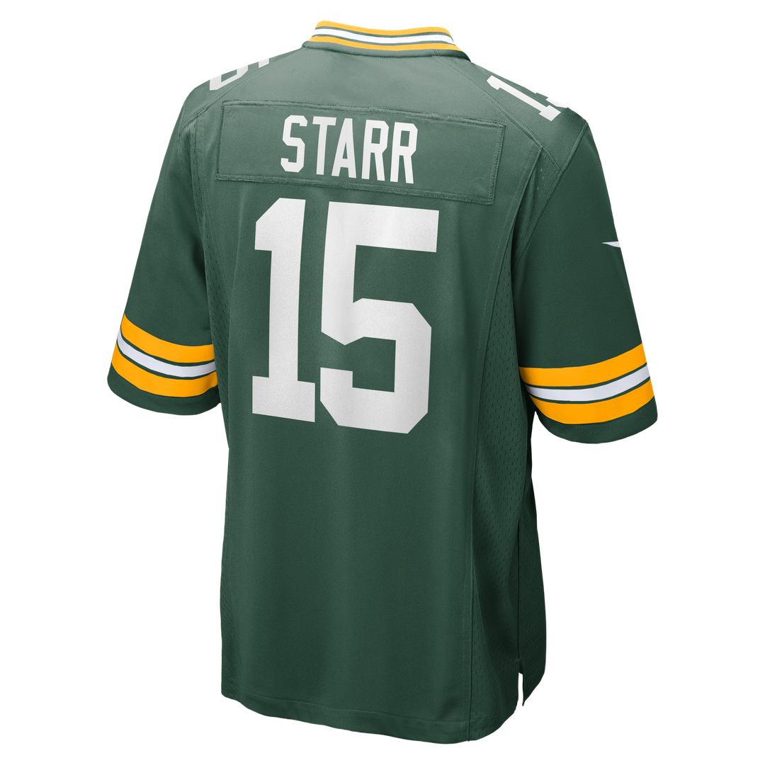 Green Bay Packers Bart Starr Green Game Retired Player Jersey | NFL Football Jersey