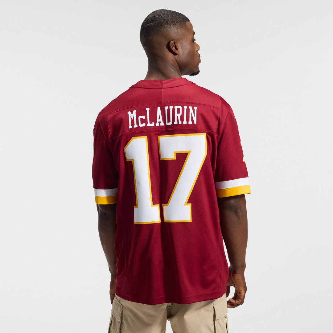 Washington Commanders Terry McLaurin Burgundy Team Vapor F.U.S.E. Stitched Limited Jersey | NFL Football Jersey