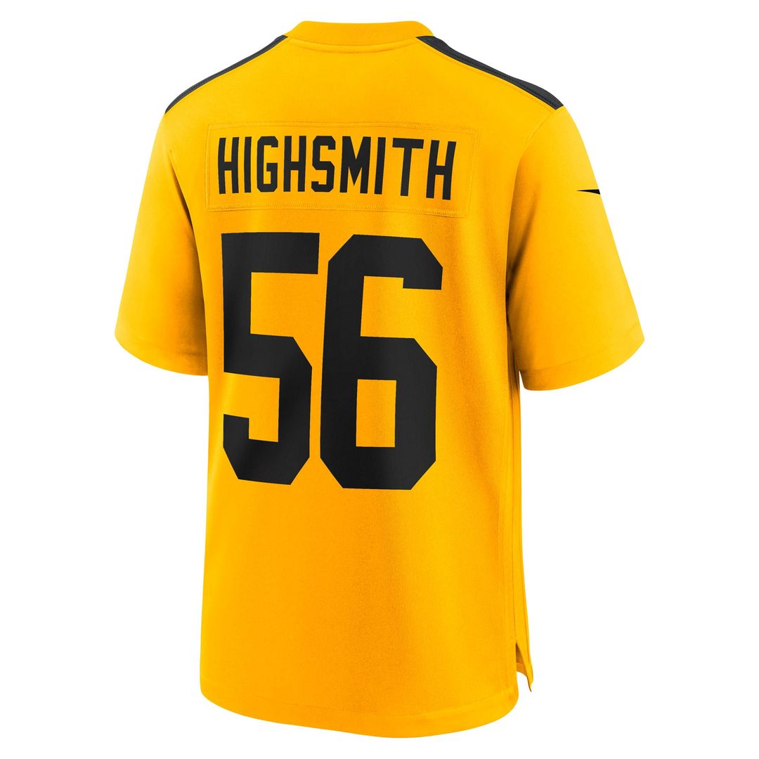 Pittsburgh Steelers Alex Highsmith Black Game Jersey | NFL Football Jersey