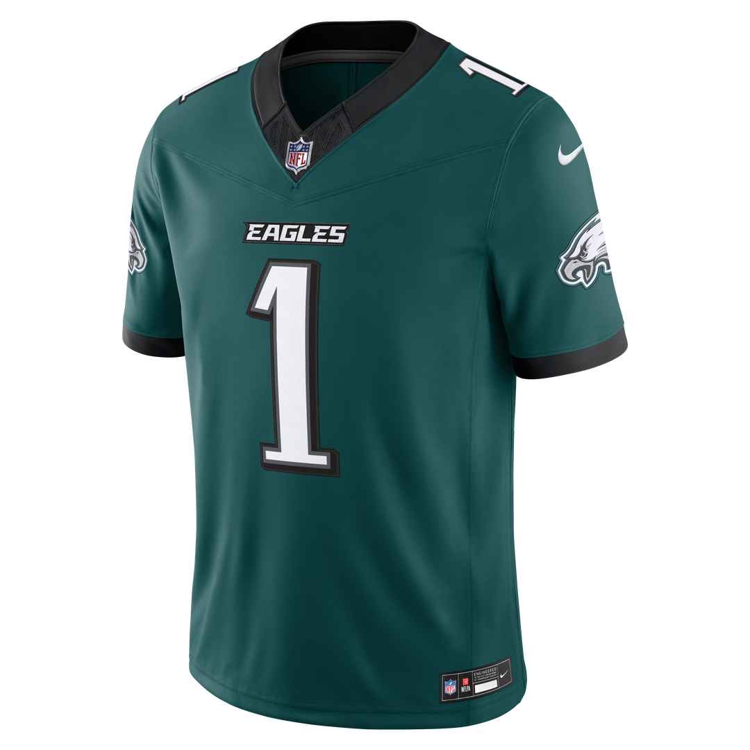 Philadelphia Eagles Jalen Hurts Black Alternate Vapor F.U.S.E. Stitched Limited Jersey | NFL Football Jersey