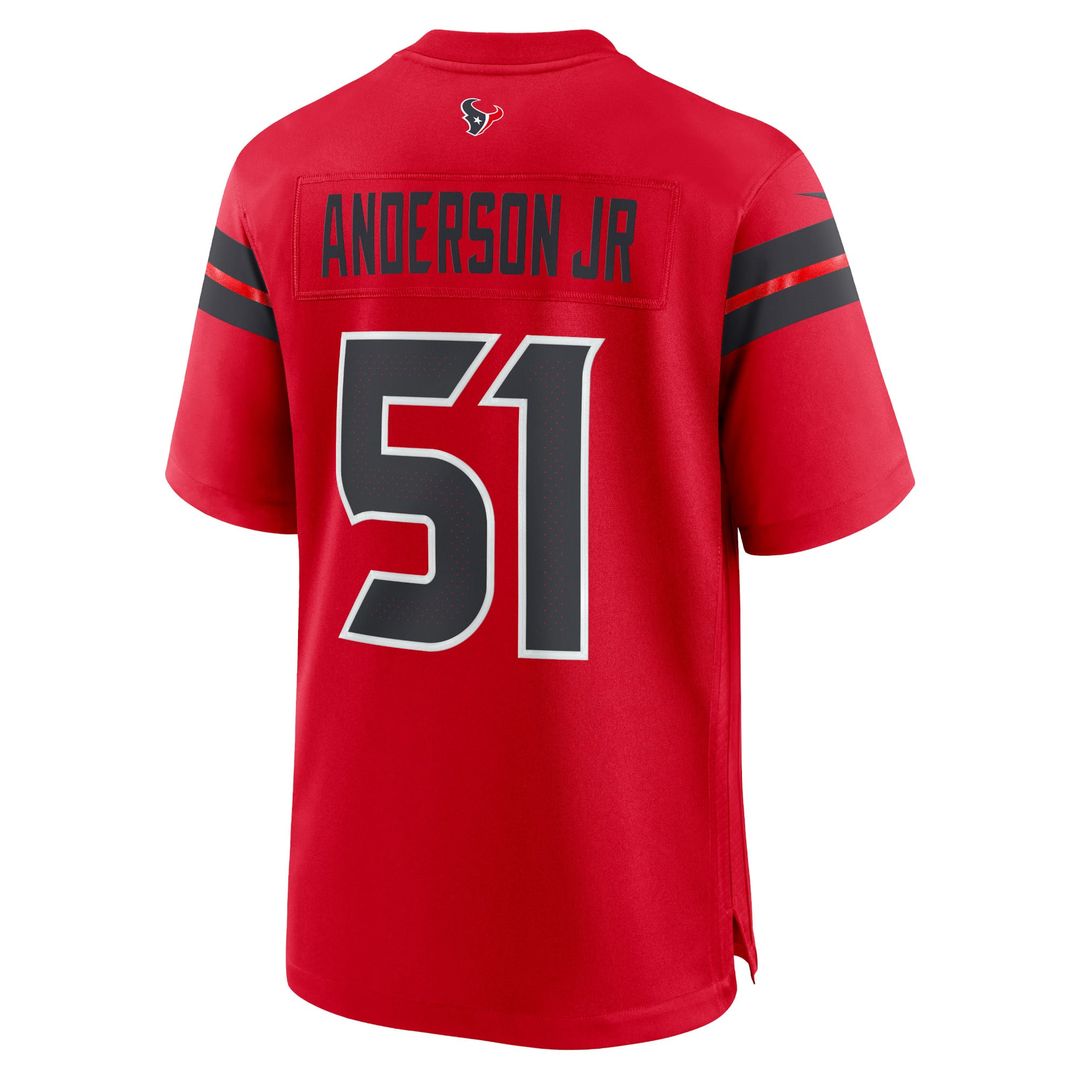 Houston Texans Will Anderson Jr. White Game Jersey | NFL Football Jersey