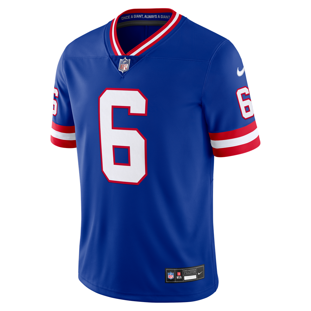 New York Giants Jaxson Dart White Vintage White Vapor Untouchable Stitched Limited Jersey | NFL Football Jersey