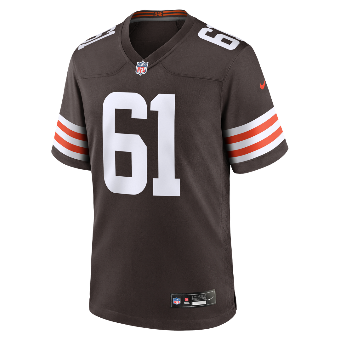 Cleveland Browns Chris Williams Brown Team Game Jersey | NFL Football Jersey