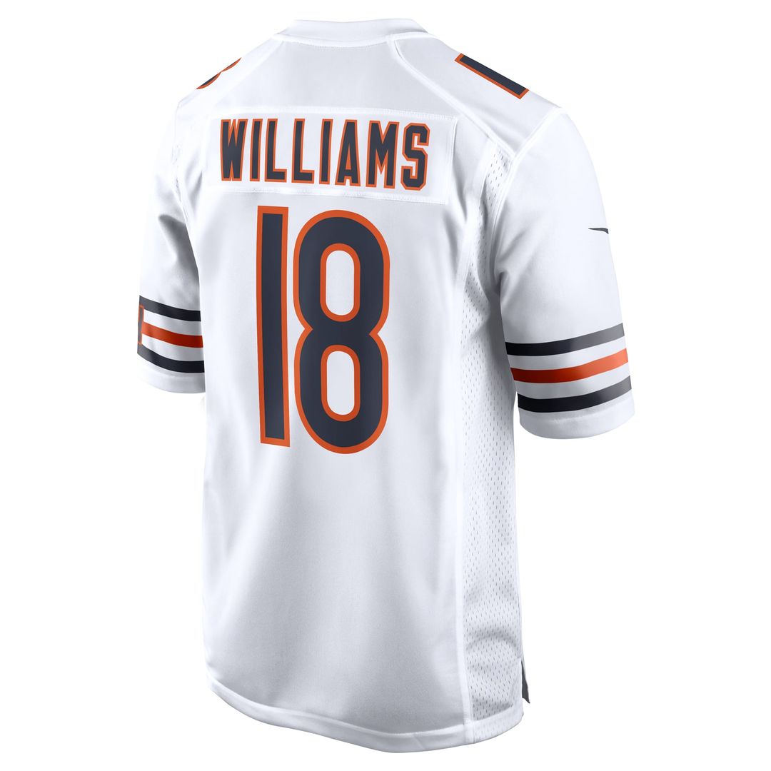 Chicago Bears Caleb Williams White First Round Pick Player Game Jersey | NFL Football Jersey