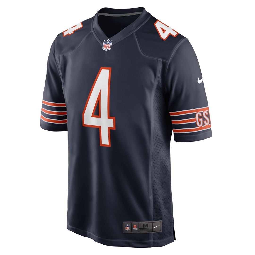 Chicago Bears D'Andre Swift Navy Game Jersey | NFL Football Jersey
