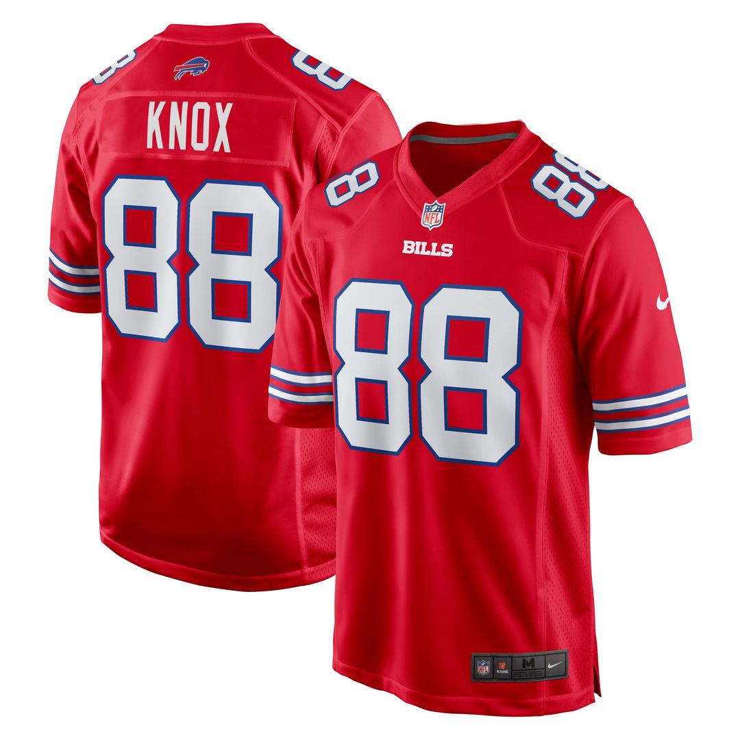Buffalo Bills Dawson Knox Royal Game Player Jersey | NFL Football Jersey
