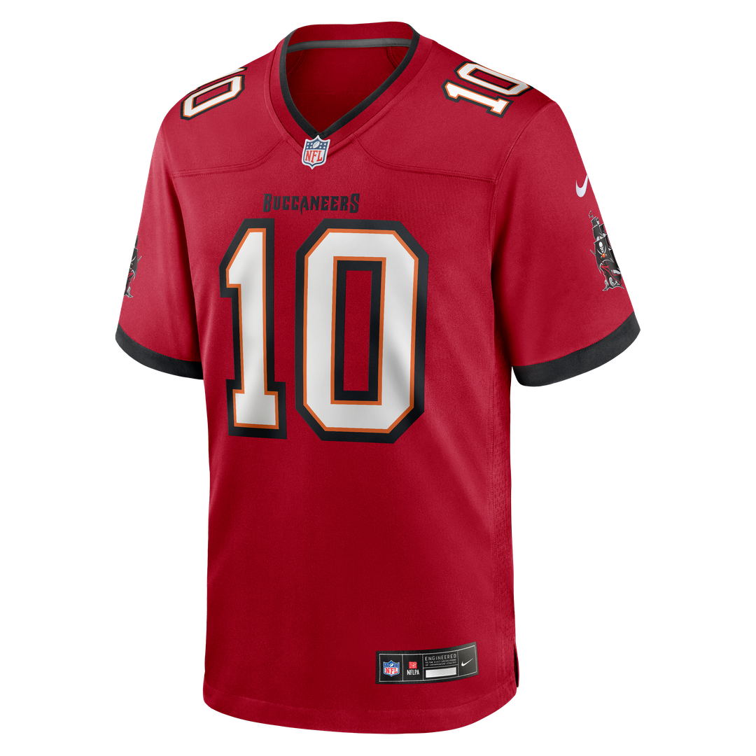 Tampa Bay Buccaneers Trey Palmer Red Game Jersey | NFL Football Jersey
