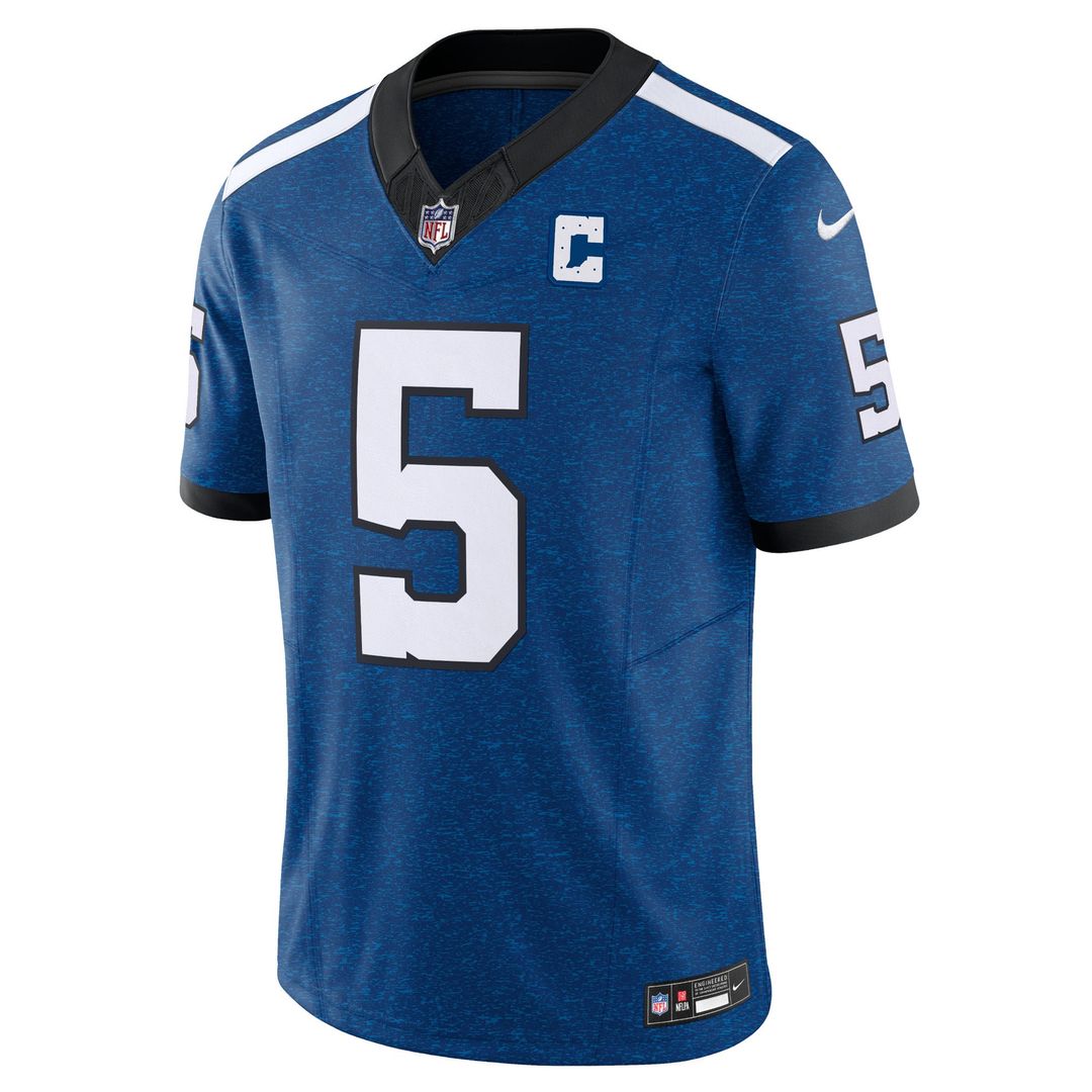 Indianapolis Colts Anthony Richardson Royal Alternate Vapor F.U.S.E. Limited Jersey | NFL Football Jersey