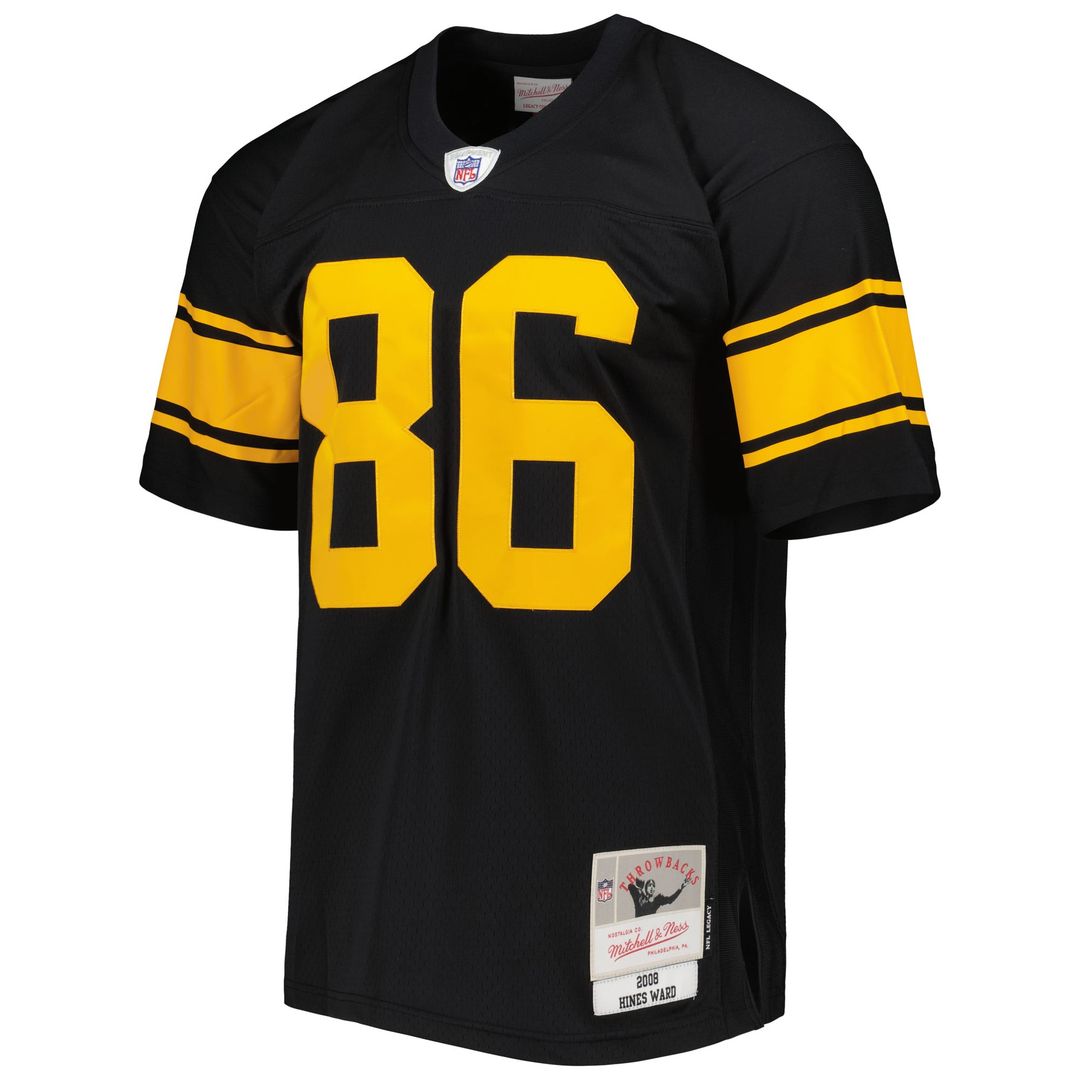 Pittsburgh Steelers Hines Ward Black Legacy Replica Jersey | NFL Football Jersey