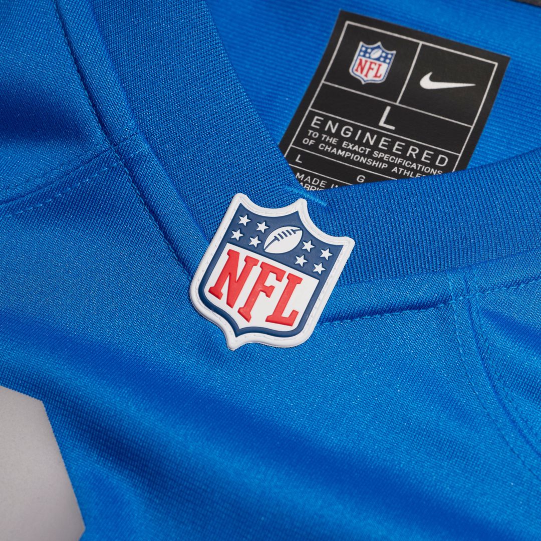 Detroit Lions Sam LaPorta Blue Alternate Game Jersey | NFL Football Jersey