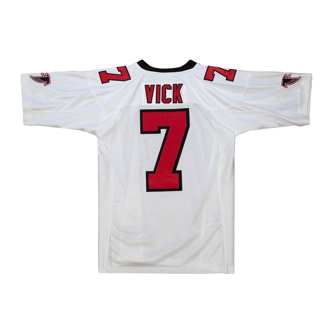 Atlanta Falcons 2003 Michael Vick Red Authentic Throwback Retired Player Jersey | NFL Football Jersey