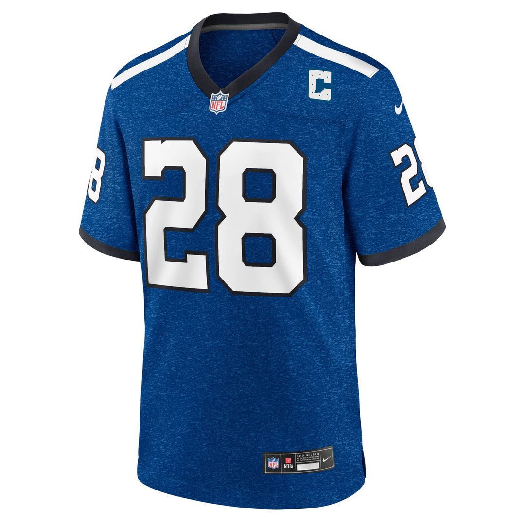 Indianapolis Colts Jonathan Taylor Royal Indiana Nights Alternate Game Jersey | NFL Football Jersey