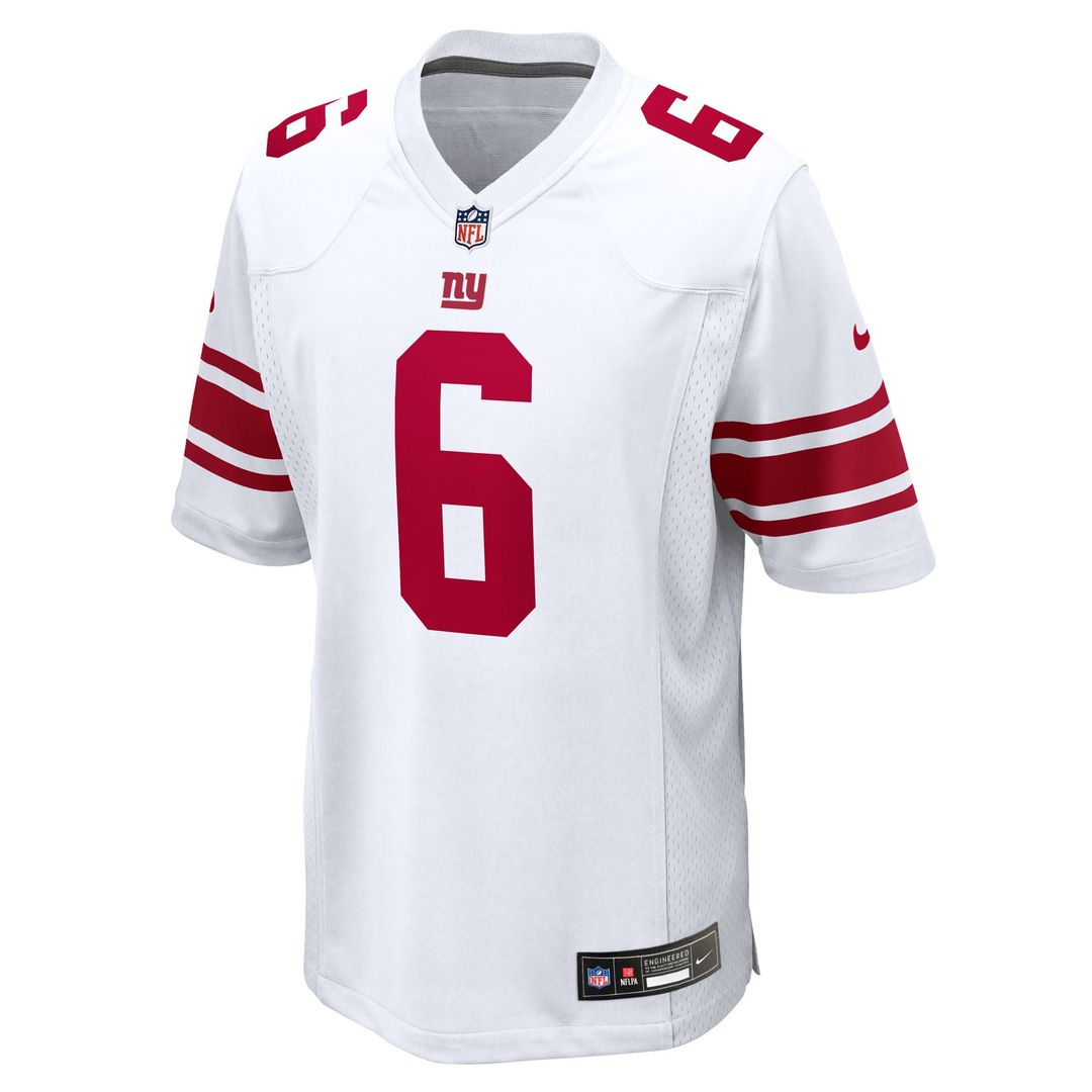 New York Giants Jaxson Dart Red Alternate Century Red Game Jersey | NFL Football Jersey