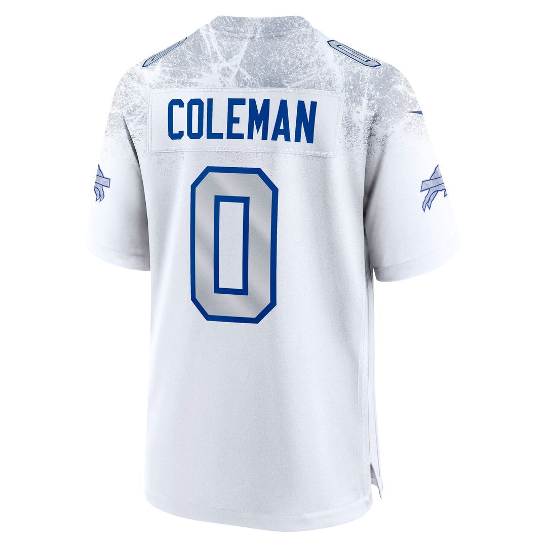 Buffalo Bills Keon Coleman White Rivalries Collection Game Jersey | NFL Football Jersey