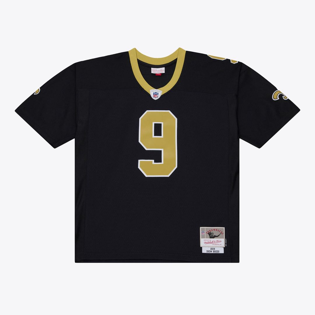 New Orleans Saints Drew Brees Black 2009 Legacy Jersey | NFL Football Jersey