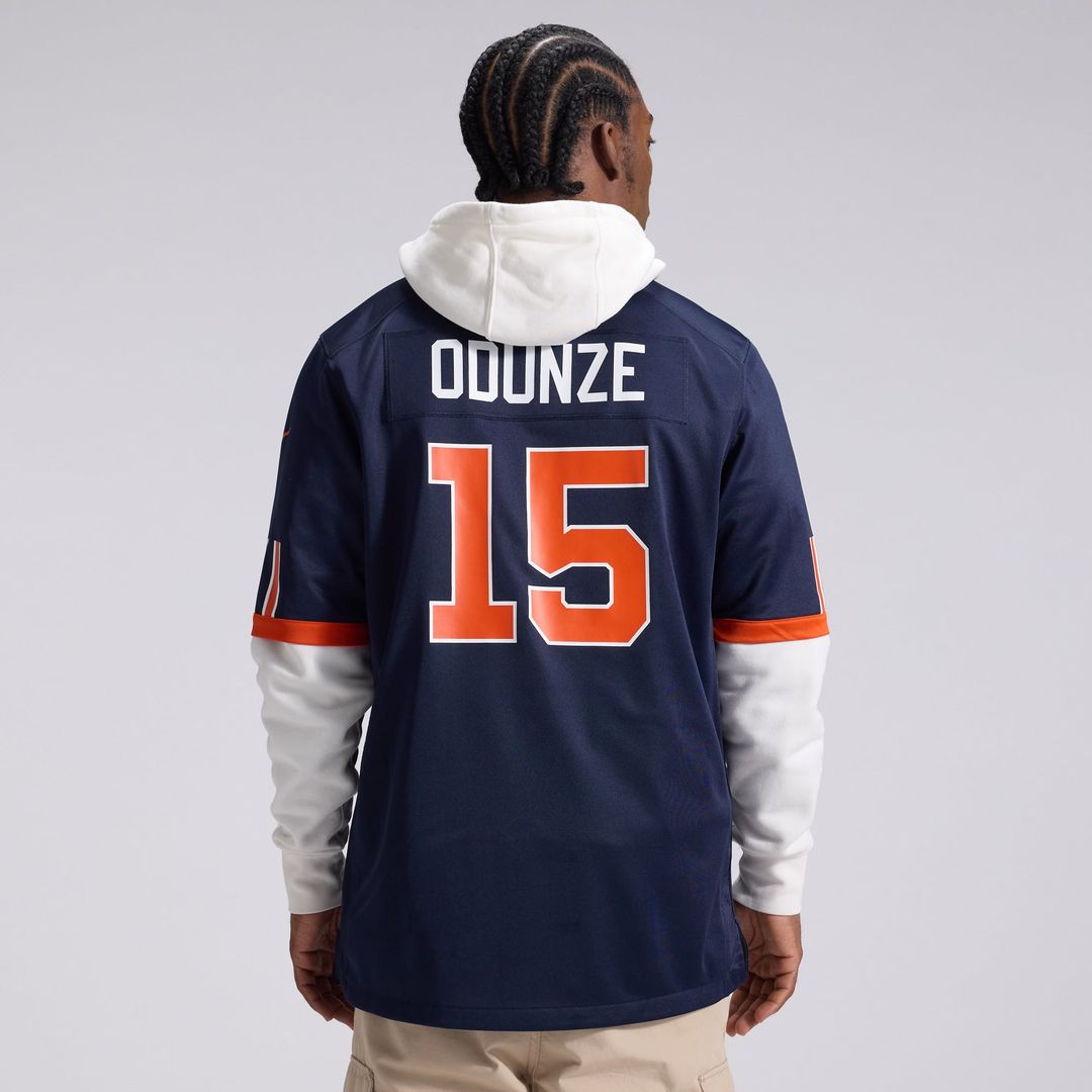 Chicago Bears Rome Odunze Navy 2026 Rivalries Collection Game Jersey | NFL Football Jersey