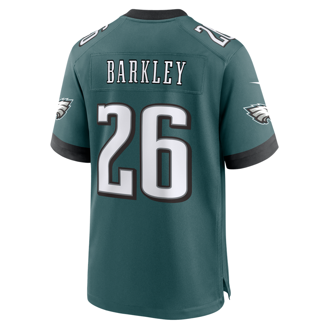 Philadelphia Eagles Saquon Barkley White Game Jersey | NFL Football Jersey