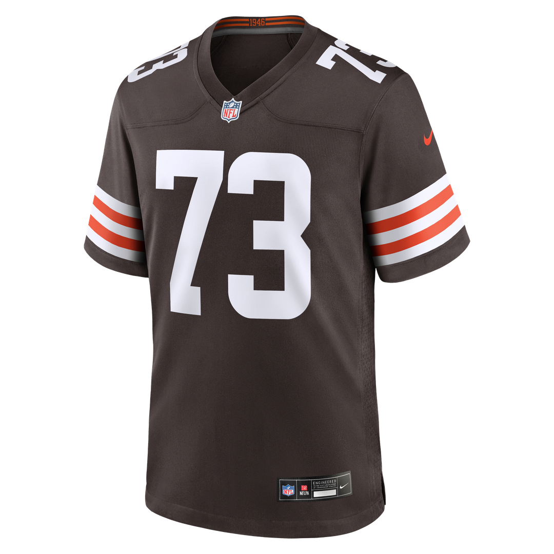 Cleveland Browns Joe Thomas White Retired Game Player Jersey | NFL Football Jersey