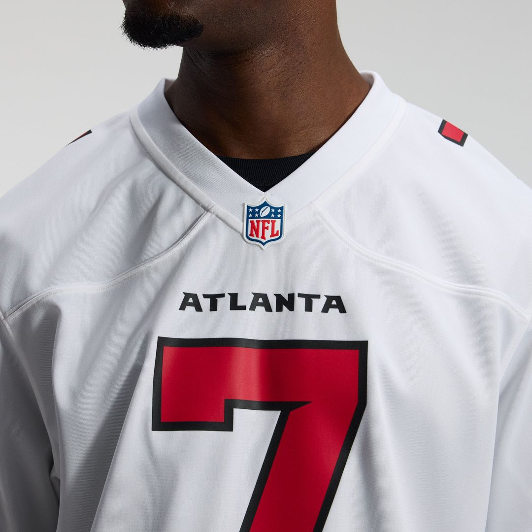 Atlanta Falcons Bijan Robinson White Game Jersey | NFL Football Jersey