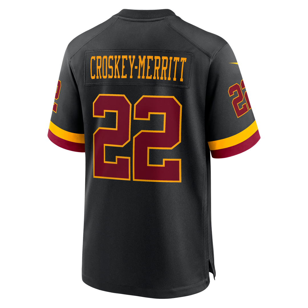 Washington Commanders Jacory Croskey-Merritt Burgundy Game Jersey | NFL Football Jersey