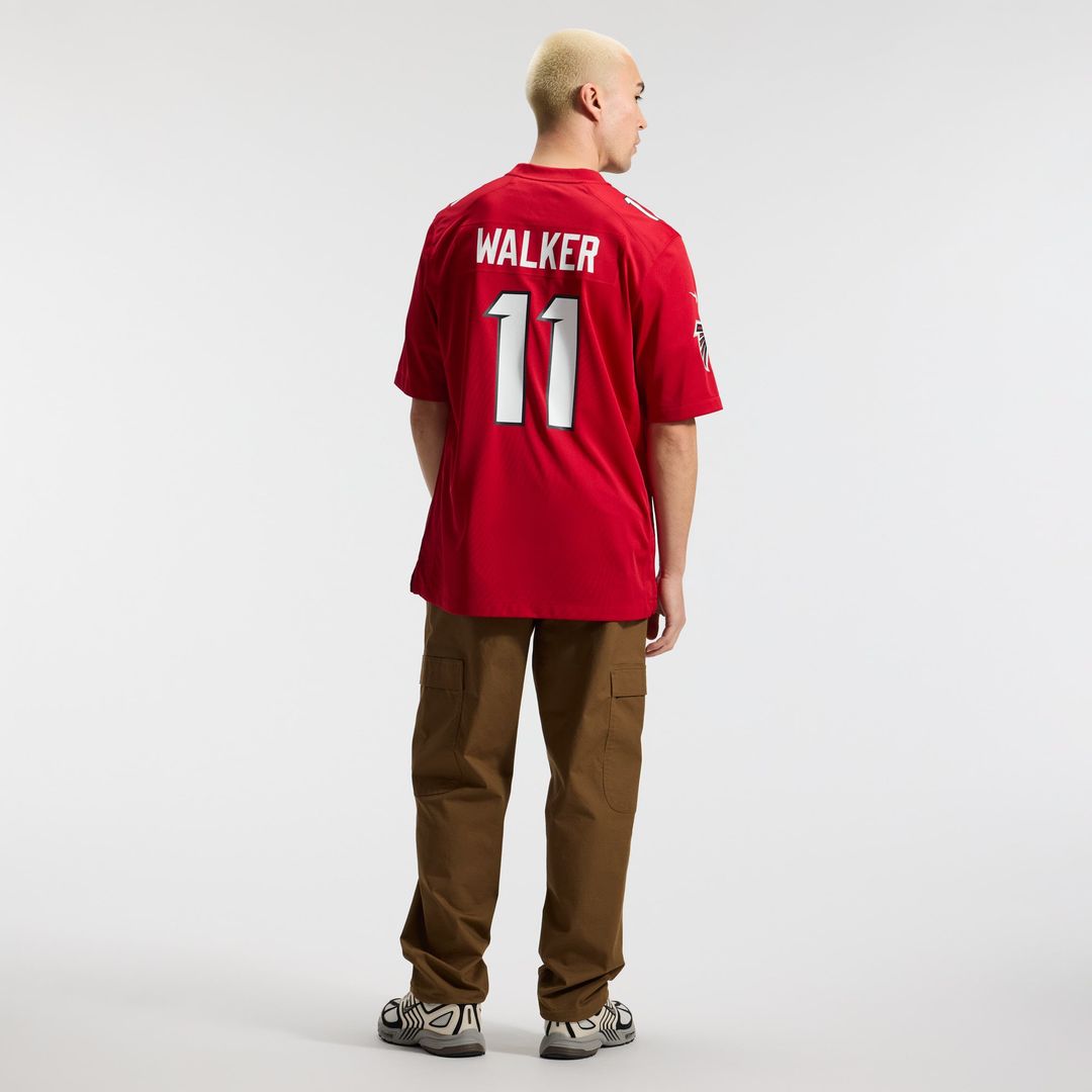 Atlanta Falcons Jalon Walker Red Game Jersey | NFL Football Jersey