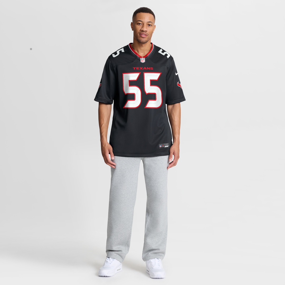 Houston Texans Danielle Hunter Navy Team Game Jersey | NFL Football Jersey